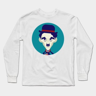 The Silent Comedian Long Sleeve T-Shirt